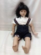 THE GREAT AMERICAN DOLL CO. 1989 SOFT-JOINTED DOLL 24"