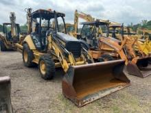 2007 Cat 420E Backhoe, Open Rops, 7,846 Hrs, KMW02167