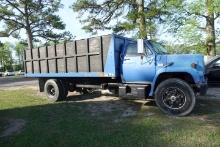 #6501 1983 CHEVY DUMP TRUCK C70 76327 MILES 427 BIG BLOCK 5 SPEED WITH 2 SP