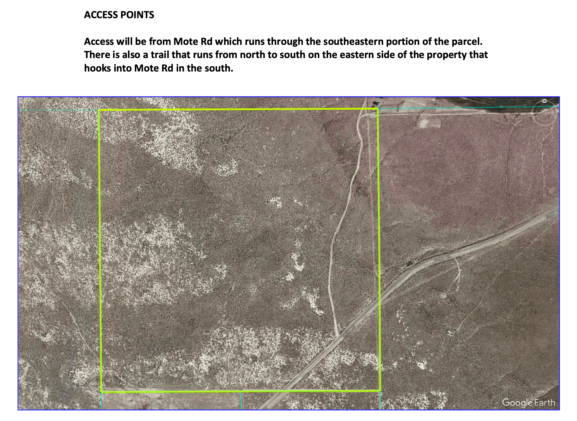 160 Acres Between the Mountains in Lander County, Nevada! BIDDING IS PER ACRE!