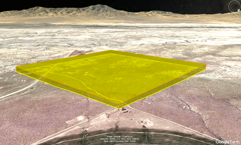 160 Acres Between the Mountains in Lander County, Nevada! BIDDING IS PER ACRE!