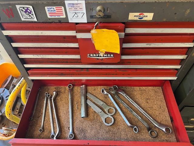 Craftsman Tool Box with Tools