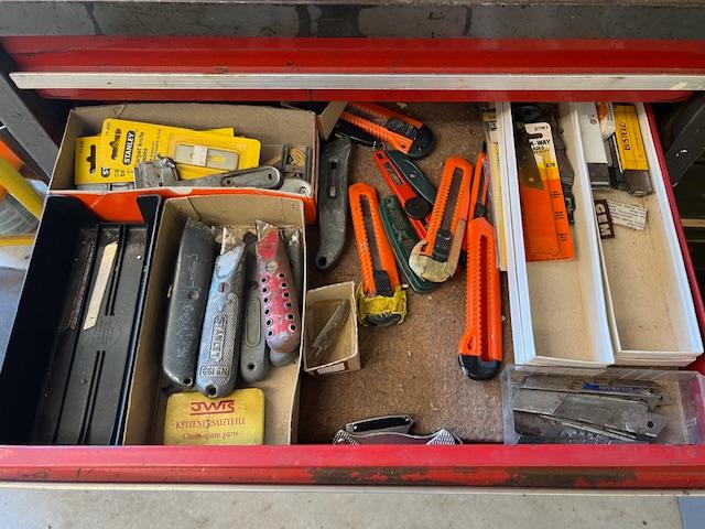 Craftsman Tool Box with Tools