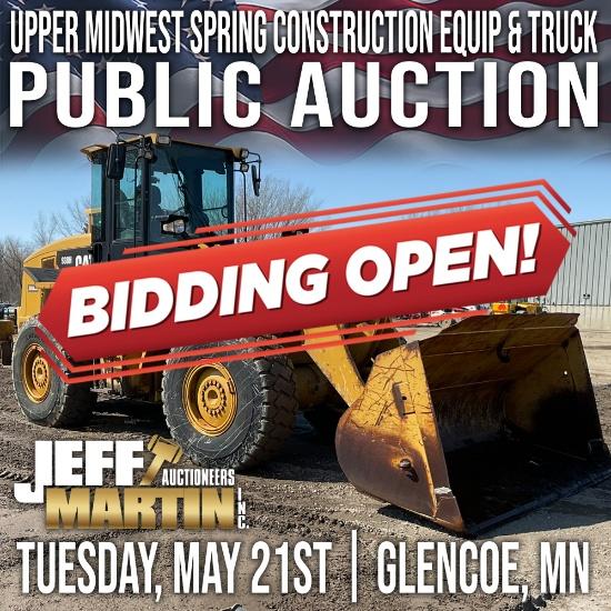 UPPER MIDWEST SPRING CONST EQUIP & TRUCK AUCTION