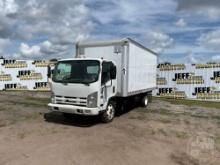 2013 ISUZU NQR/NRR SINGLE AXLE VAN TRUCK VIN: JALE5W160D7300727