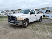 2006 DODGE RAM REGULAR CAB PICKUP VIN: 3D7KR26D66G277850