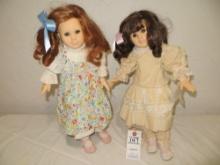 Dolls by Pauline Ginny and Hannah