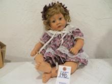 1991 Pat Secrist Doll in purple Dress