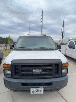 2008 FORD E250 CARGO VAN; VIN#1FTNE24L88DA85388; P/B V8 GAS ENGINE; A/T; P/W; P/L; LT245/75R16 TIRES