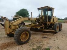 Cat 140G Motor Grader, s/n 72V07067 (Salvage): Hyd. Side Shift, Tip Control