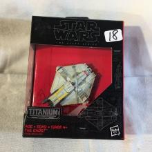 NIB Collector Star Wars The Black Series Titanium Series The Ghost #26 Box Size:5x4"