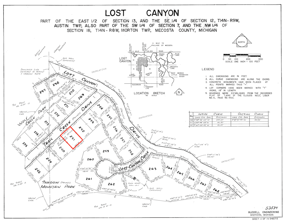 Peaceful Homesite in Mecosta County, Michigan!