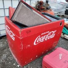 Antique Coca-Cola cooler