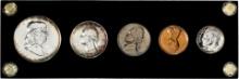 1955 (5) Coin Proof Set Nice Toning
