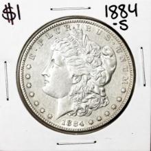 1884-S  $1 Morgan Silver Dollar Coin