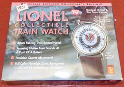 Lionel Train Watch in original box.