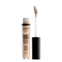 NYX Professional Makeup Can't Stop Won't Stop Contour Concealer, 3.5 ML NUDE, Retail $10.00