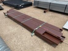 Assorted Lot of Misc. Lengths of 10" C Purlins...(6' & 12')