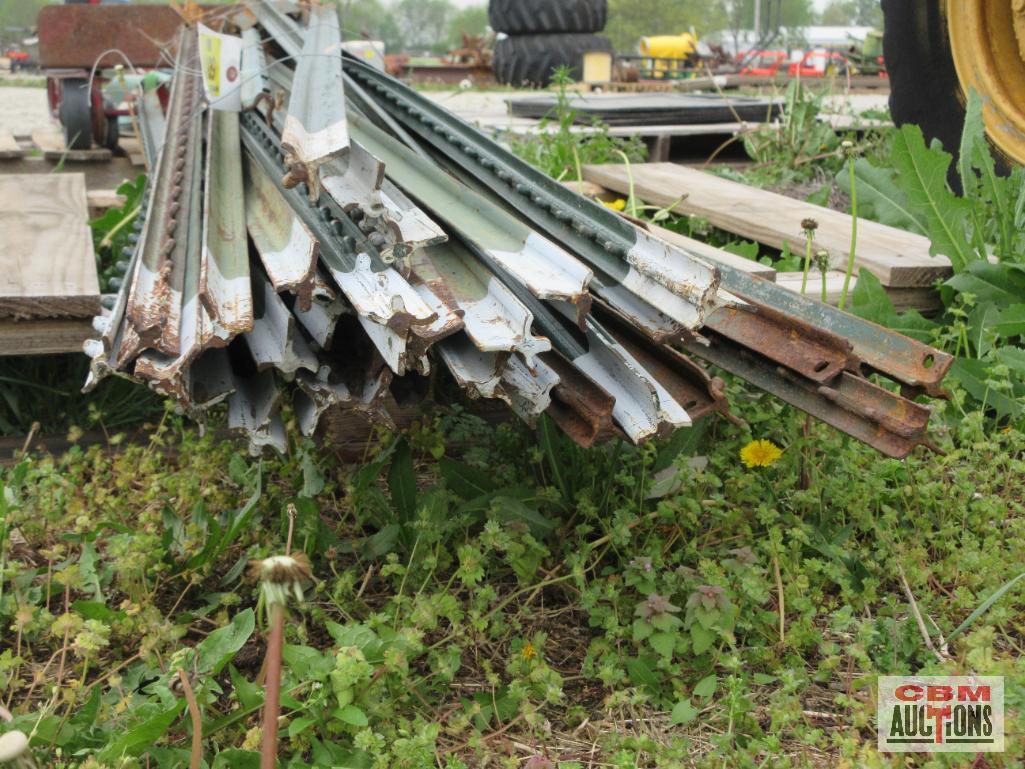 Stack of Steel T-Posts...