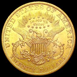 1900 $20 Gold Double Eagle CHOICE AU