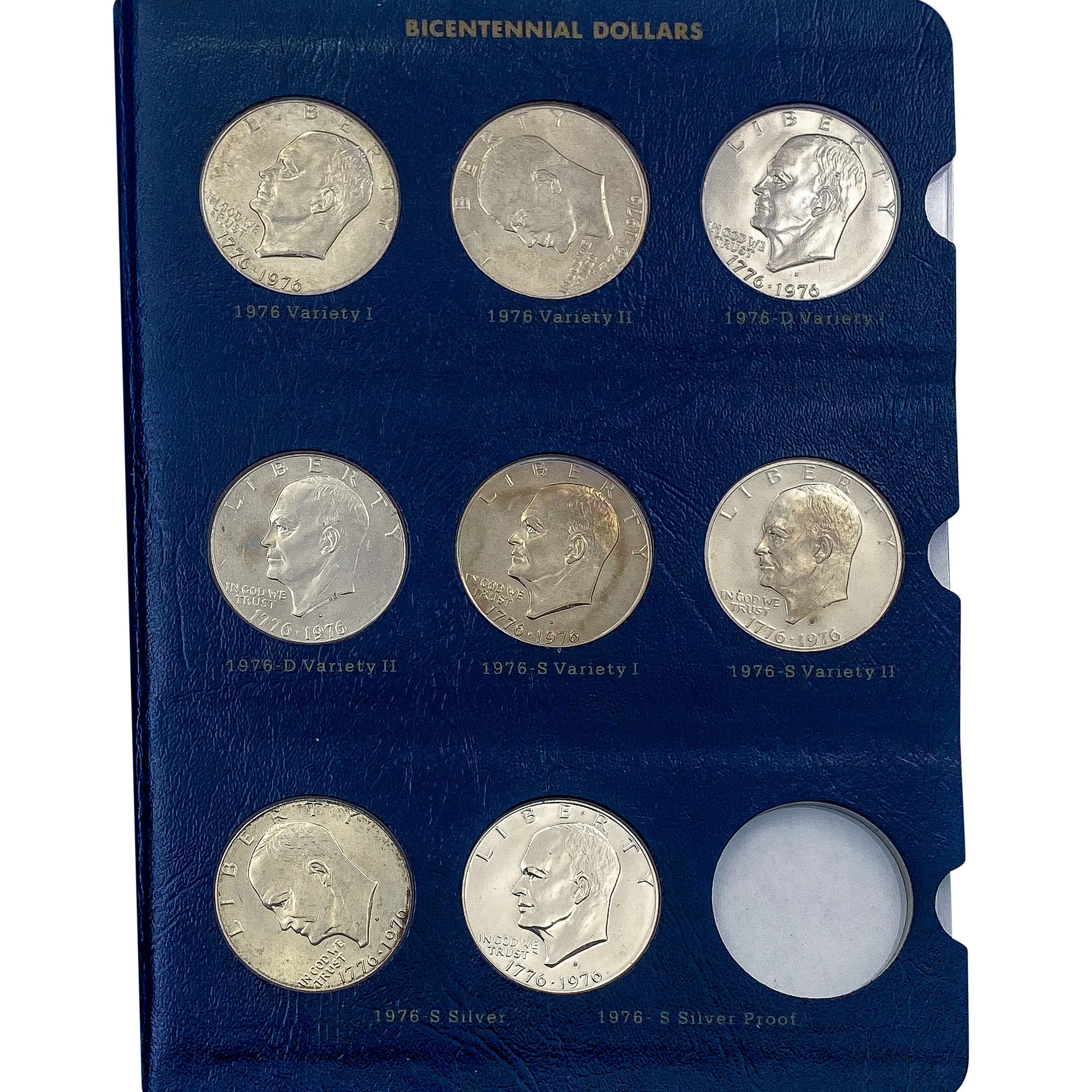 1971-1978 Eisenhower Dollar Set W/Proofs [32 Coins