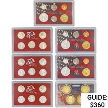 2005-2007 US Silver Proof Mint Sets [35 Coins]
