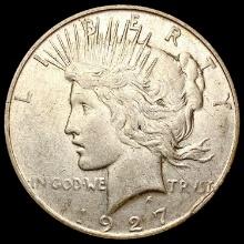 1927-D Silver Peace Dollar NEARLY UNCIRCULATED
