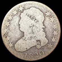 1820 Capped Bust Quarter NICELY CIRCULATED
