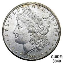 1884-CC Morgan Silver Dollar   UNC