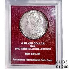 1891 Morgan Silver Dollar   Redfield