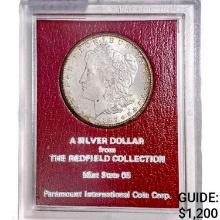 1897 Morgan Silver Dollar   Redfield