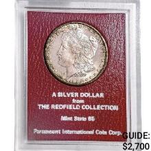 1887 Morgan Silver Dollar   Redfield
