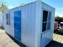 BRAND NEW! 2023 MOBILE OFFICE CONTAINER WITH BATHR 278