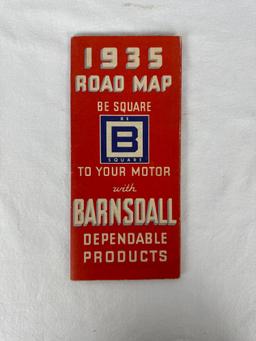 1935 Barnsdall U.S. Road Map