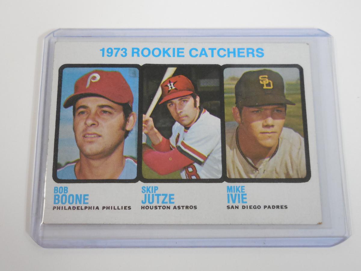 1973 TOPPS BASEBALL #613 RAY BOONE HIGH NUMBER ROOKIE CARD RC JUTZE IVIE