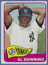 1965 Topps High #598 Al Downing New York Yankees