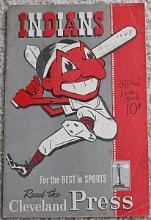 1948 Cleveland Indians vs New York Yankees Program