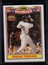 Frank Thomas 1990 Topps Rookies Commemorative Set #28