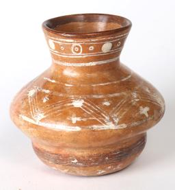Lovely Ixcuintla Polychrome Nayarit Vase, 1100 -1350 AD