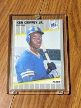 Ken Griffey Jr. 1989 Fleer 548 Seattle Mariners RC Baseball Card