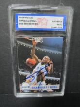Shaquille O'Neal signed Auto Slabbed Card