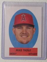 2021 TOPPS ARCHIVES MIKE TROUT PEEL OFF ANGELS