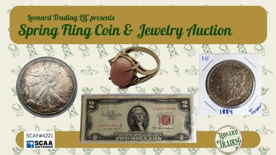 Spring Fling Coin & Jewelry Auction