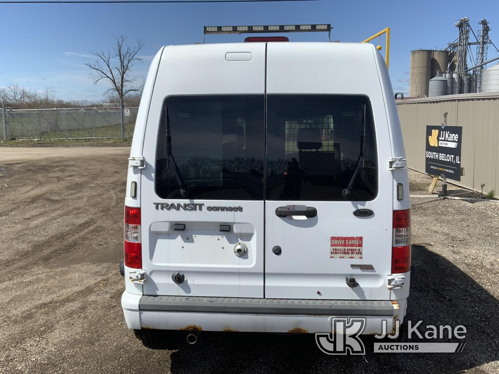 (South Beloit, IL) 2012 Ford Transit Connect Cargo Van Runs & Moves