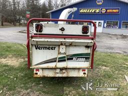 (Deposit, NY) 2015 Vermeer BC1000XL Chipper (12in Drum) Not Running, Condition Unknown, No Starter)