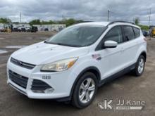 2014 Ford Escape 4x4 4-Door Sport Utility Vehicle Runs & Moves, Body & Rust Damage, Check Engine Lig
