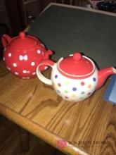 2- teapots Disney/Whittard