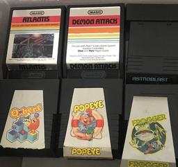 vintage Activision Atari 2600 game with 32 games