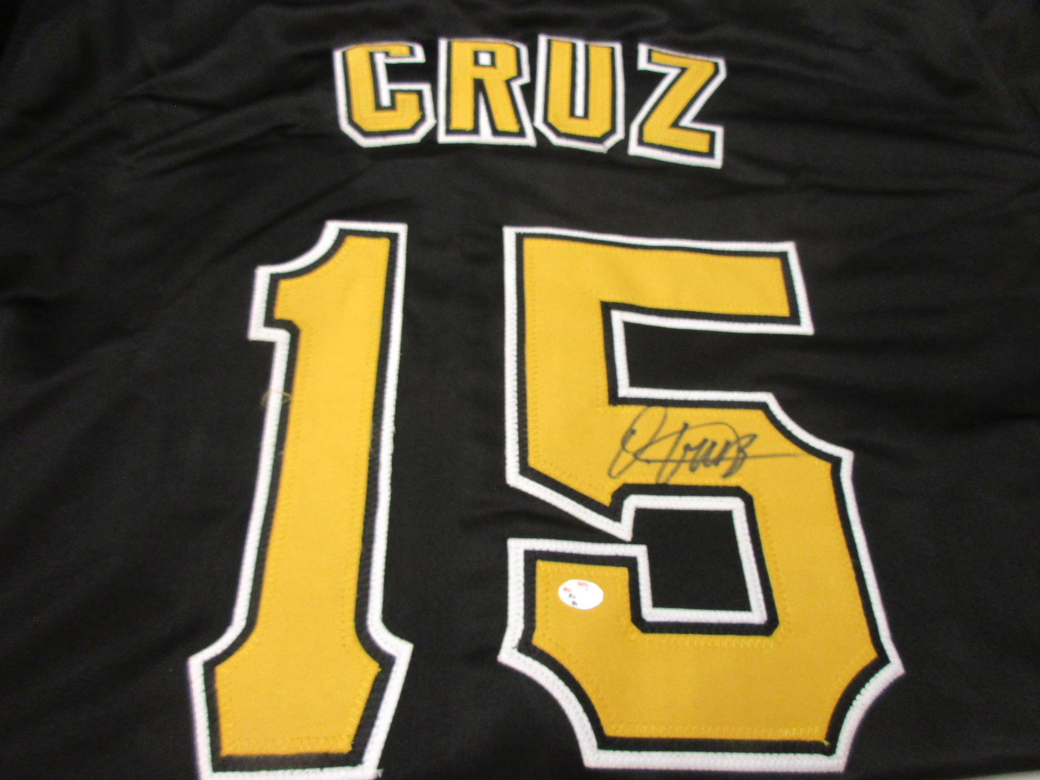 Oneil Cruz of the Pittsburgh Pirates signed autographed baseball jersey PAAS COA 551