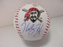 Ke'Bryan Hayes of the Pittsburgh Pirates signed autographed logo baseball PAAS COA 103
